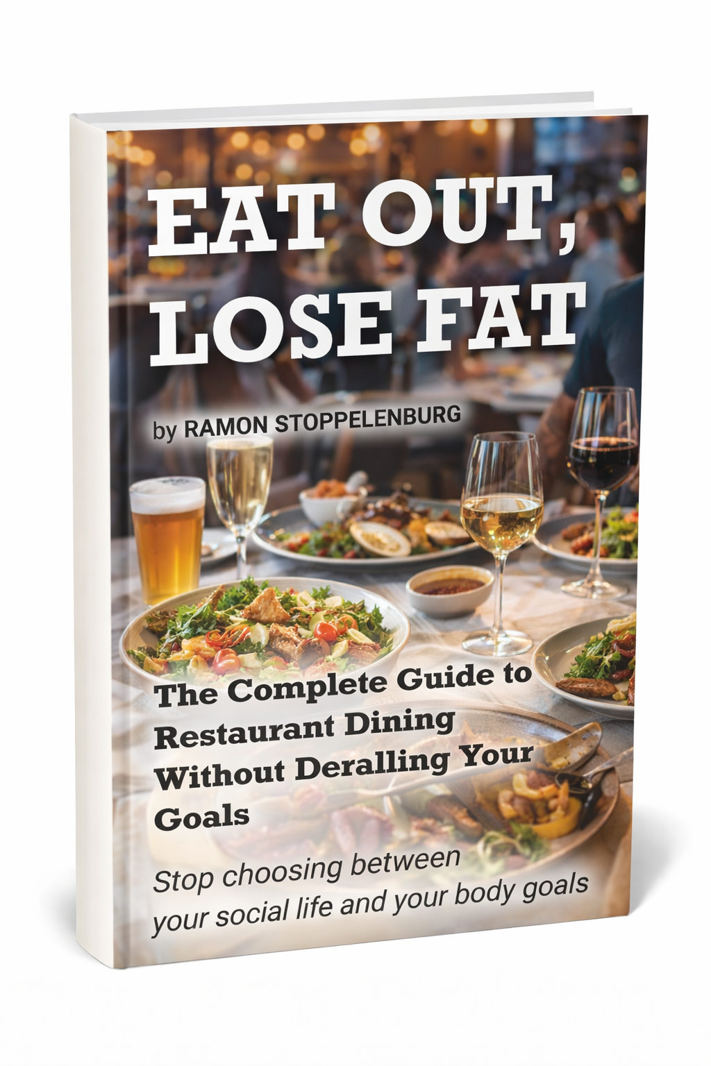Eat Out, Lose Fat — book cover by Ramon Stoppelenburg